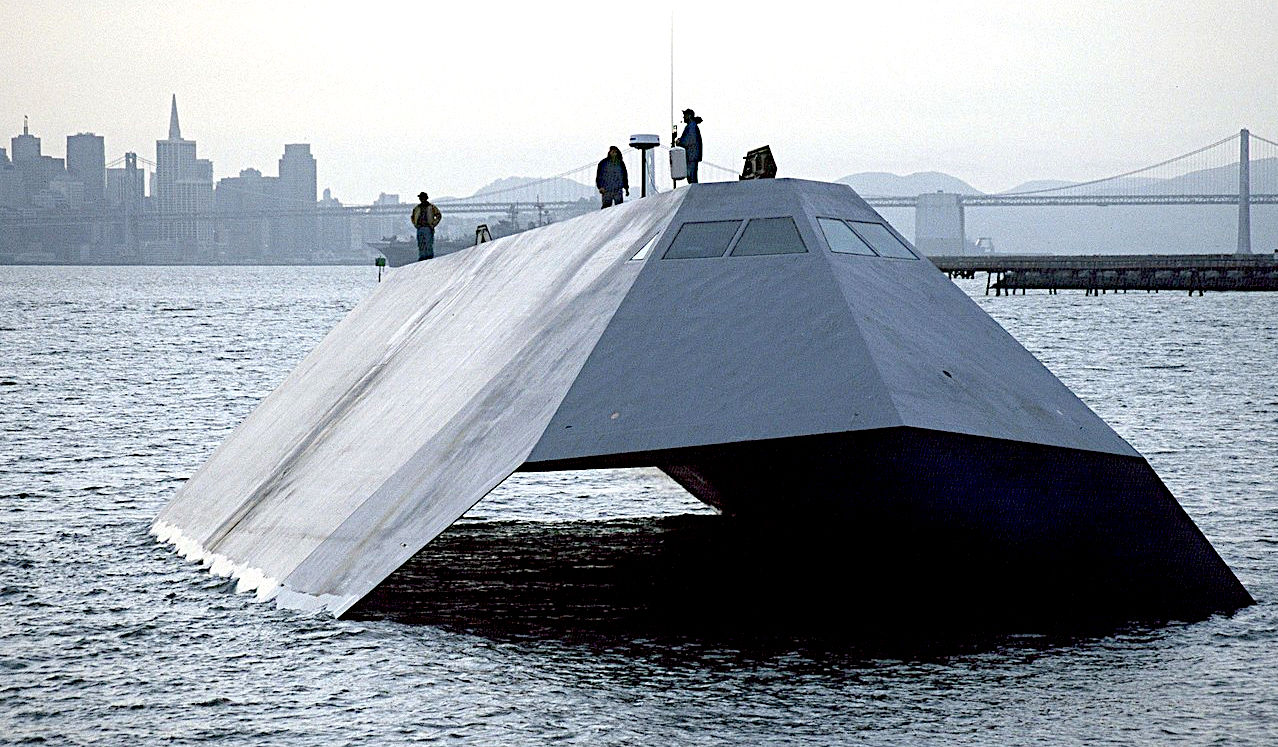US Navy Sea Shadow, stealth ship